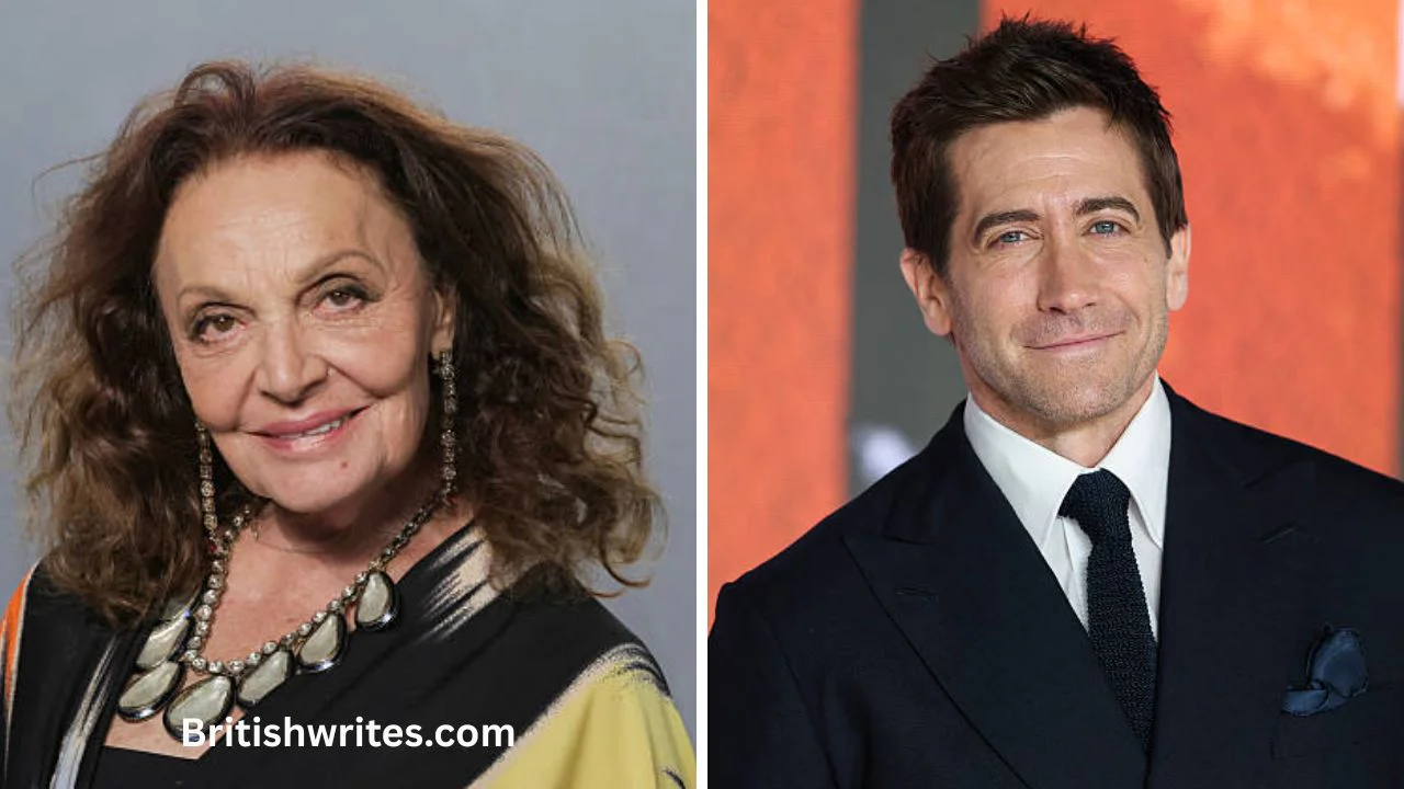 Diane von Furstenberg and Jake Gyllenhaal